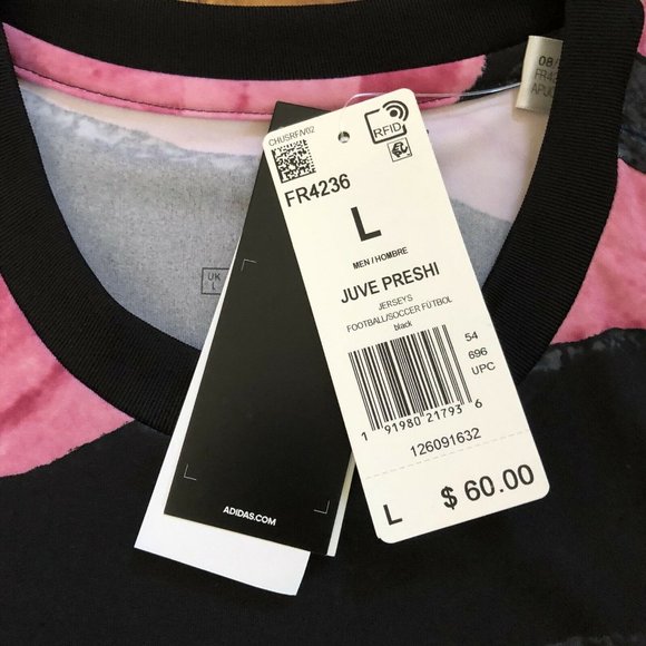New Adidas Juventus Pre Match Jersey Aeroready L - Picture 4 of 11